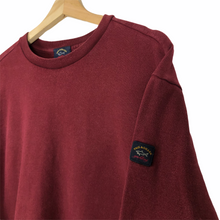 Load image into Gallery viewer, Paul and Shark Maroon Logo Crew Neck Sweater - Double Extra Large (XXL) PTP 23.5&quot;
