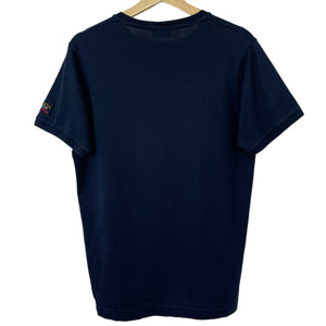 Paul and Shark Navy Short Sleeved Logo T-Shirt - Medium (M) PTP 19.75"