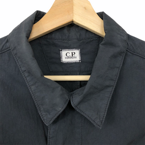 C.P Company Navy Pocket Lens Overshirt - Small (S) PTP 19.75