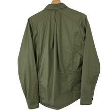 Load image into Gallery viewer, Ma.Strum Green Button Up Multi Pocket Overshirt - Small (S) PTP 21.75&quot;
