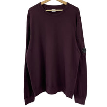 Load image into Gallery viewer, C.P Company Purple Crew Neck Lens Sweater - Double Extra Large (XXL) PTP 25&quot;
