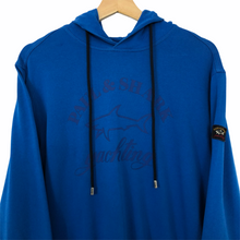 Load image into Gallery viewer, Paul and Shark Blue Logo Pullover Hoody - Large (L) PTP 22&quot;
