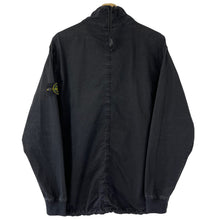 Load image into Gallery viewer, Stone Island Black Half Zip Pullover Smock - Large (L) PTP 25.5&quot;
