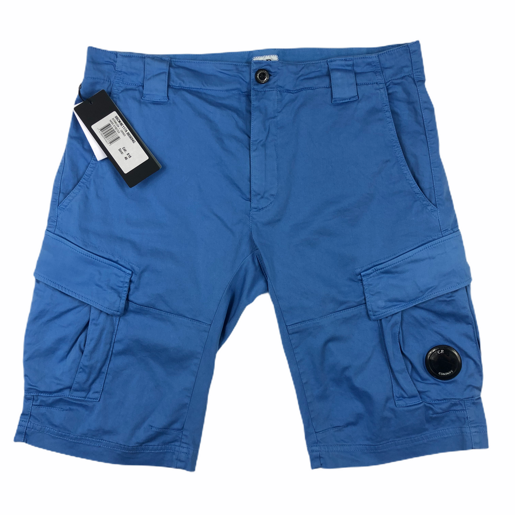 C.P Company Light Blue Bermuda Cargo Shorts - 46 (W 30