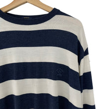 Load image into Gallery viewer, Paul and Shark Bretagne Striped Crew Neck Sweater - Four Extra Large (4XL) PTP 24.5&quot;
