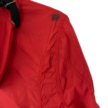 Load image into Gallery viewer, Ma.Strum Red Multi Pocket Hooded Sniper Jacket - Medium (M) PTP 22.75&quot;
