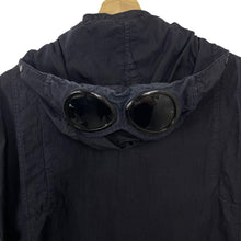 Load image into Gallery viewer, C.P Company Dk Navy Goggle Hooded Overshirt - Double Extra Large (XXL) PTP 23.5&quot;
