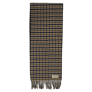 Aquascutum Classic House Check 100% Lambswool Scarf - One Size Fits All