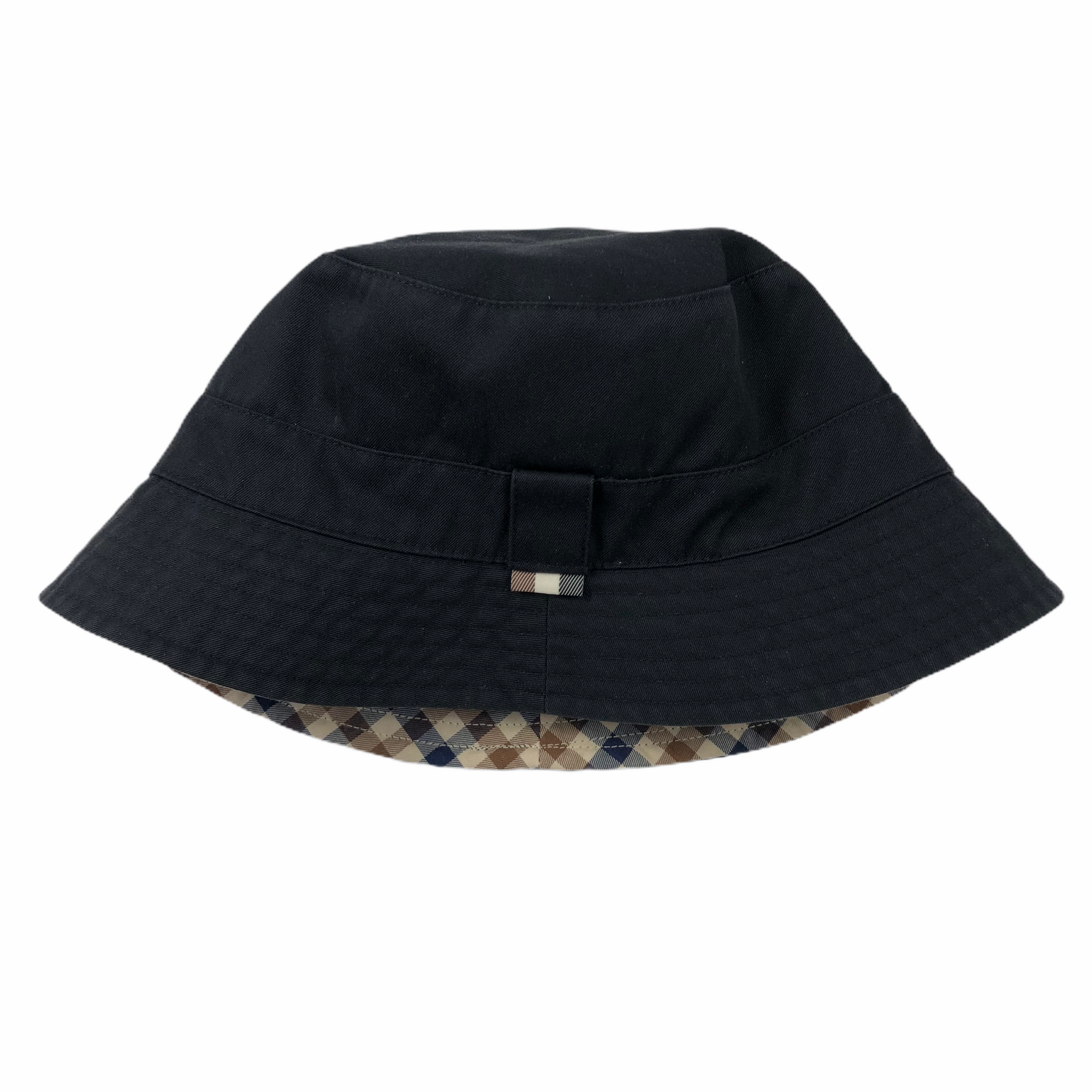 Vintage Aquascutum Reversible Bucket Hat