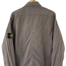 Load image into Gallery viewer, Stone Island Grey Double Pocket Overshirt - Large (L) PTP 21.75&quot;
