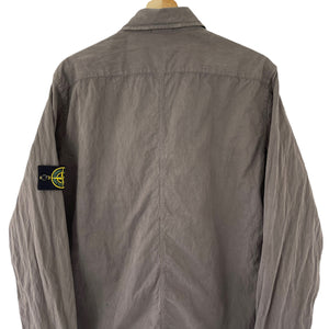 Stone Island Grey Double Pocket Overshirt - Large (L) PTP 21.75"