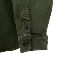 Load image into Gallery viewer, Ma.Strum Green Button Up Double Pocket Overshirt - Extra Large (XL) PTP 25.25&quot;
