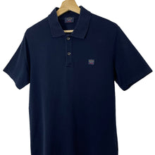 Load image into Gallery viewer, Paul and Shark Navy Short Sleeved Polo - Large (L) PTP 20&quot;
