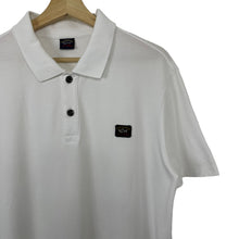 Load image into Gallery viewer, Paul and Shark White Short Sleeved Polo - Extra Large (XL) PTP 21.75&quot;
