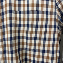 Load image into Gallery viewer, Aquascutum House Check Long Sleeved Shirt - Small (S) PTP 19&quot;
