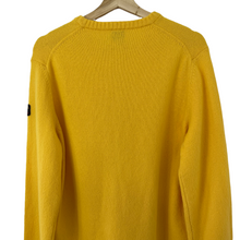 Load image into Gallery viewer, Paul and Shark Yellow Crew Neck Sweater - Large (L) PTP 22&quot;
