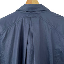 Load image into Gallery viewer, Ma.Strum Navy Blue Button Up Multi Pocket Overshirt - Extra Large (XL) PTP 24.75&quot;
