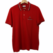 Load image into Gallery viewer, Lacoste Red Short Sleeved Polo - Medium (M) PTP 20.5&quot;
