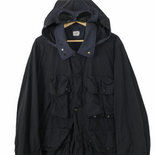 Load image into Gallery viewer, C.P Company Dark Navy Multi Pocket Goggle Jacket - 54 PTP 24.25&quot;
