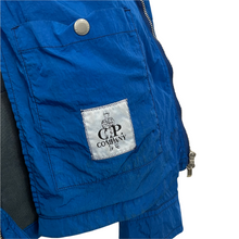 Load image into Gallery viewer, C.P Company Blue Multi Pocket Nysack Goggle Jacket - 54 PTP 23.5&quot;
