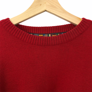 Vintage Paul and Shark Red Bretagne Sweater - Extra Large (XL) PTP 25"