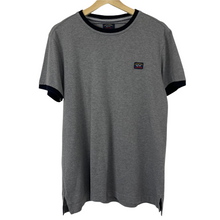 Load image into Gallery viewer, Paul and Shark Grey Short Sleeved Logo T-Shirt - Large (L) PTP 20.75&quot;
