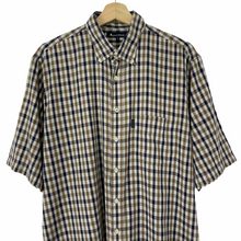 Load image into Gallery viewer, Aquascutum House Check Short Sleeved Shirt - Extra Large (XL) PTP 24.5&quot;
