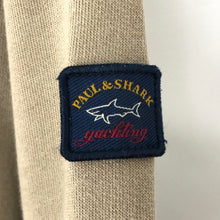 Load image into Gallery viewer, Paul and Shark Beige Half Zip Pullover Sweater - Large (L) PTP 22&quot;
