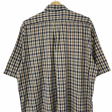 Load image into Gallery viewer, Aquascutum House Check Short Sleeved Shirt - Extra Large (XL) PTP 24.5&quot;
