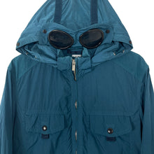 Load image into Gallery viewer, C.P Company Teal Multi Pocket Nysack Goggle Jacket - 50 PTP 20&quot;
