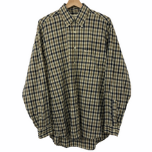 Load image into Gallery viewer, Aquascutum House Check Long Sleeved Shirt - Medium (M) PTP 22&quot;
