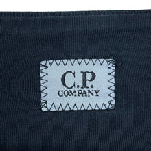 Load image into Gallery viewer, C.P Company Black Crew Neck Logo Sweater - Extra Large (XL) PTP 22&quot;
