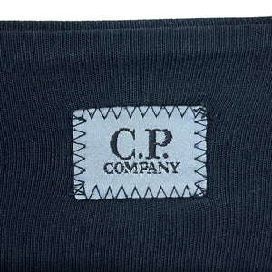 C.P Company Black Crew Neck Logo Sweater - Extra Large (XL) PTP 22"