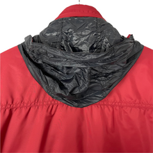 Load image into Gallery viewer, Paul and Shark Red Hooded Shimmer Jacket - Large (L) PTP 24.75&quot;
