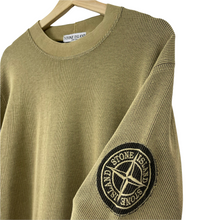 Load image into Gallery viewer, Stone Island Crew Neck Embroidered Logo Sweater - Large (L) PTP 22&quot;
