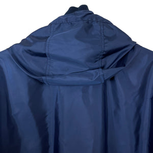 Paul and Shark Navy Blue Hooded Logo Jacket - Large (L) PTP 21.5"