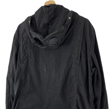 Load image into Gallery viewer, C.P Company Black Goggle Hooded Overshirt - Double Extra Large (XXL) PTP 24&quot;
