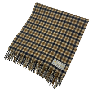 Aquascutum Classic House Check Pure Cashmere Scarf - One Size Fits All