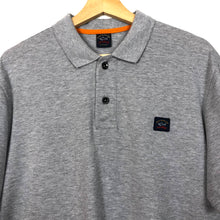 Load image into Gallery viewer, Paul and Shark Grey Short Sleeved Polo - Large (L) PTP 23.5&quot;
