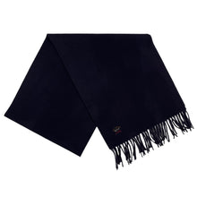 Load image into Gallery viewer, Paul and Shark Navy 100% Pure New Wool Scarf - One Size Fits All
