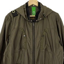 Load image into Gallery viewer, Ma.Strum Green Multi Pocket Hooded Lightweight Jacket - Extra Large (XL) PTP 24.5&quot;
