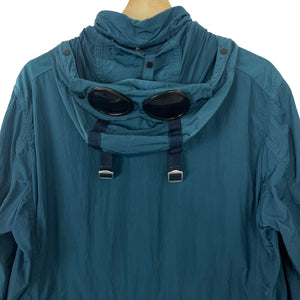 C.P Company Teal Multi Pocket Nysack Goggle Jacket - 50 PTP 20"