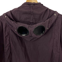 Load image into Gallery viewer, C.P Company Purple Goggle Hooded Overshirt - Double Extra Large (XXL) PTP 24&quot;
