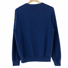 Load image into Gallery viewer, Paul and Shark Blue Logo Crew Neck Sweater - Medium (M) PTP 20&quot;
