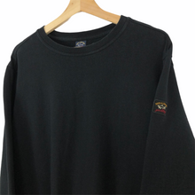 Load image into Gallery viewer, Paul and Shark Black Crew Neck Sweater - Extra Large (XL) PTP 23&quot;
