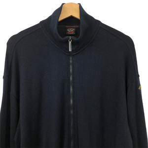 Vintage Paul and Shark Navy Bretagne Full Zip - Large (L) PTP 24.5"