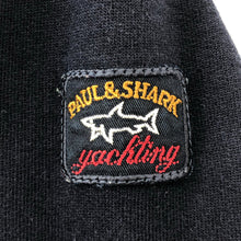 Load image into Gallery viewer, Paul and Shark Navy Crew Neck Logo Sweater - Medium (M) PTP 20&quot;
