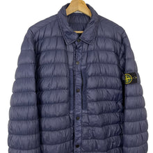 Load image into Gallery viewer, Stone Island Quilted Micro Yarn Down Puffer Overshirt - Double Extra Large (XXL) PTP 24.75&quot;
