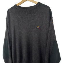 Load image into Gallery viewer, Paul and Shark Bretagne Grey Crew Neck Sweater - Large (L) PTP 25.25&quot;
