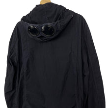 Load image into Gallery viewer, C.P Company Dk Navy Goggle Hooded Overshirt - Double Extra Large (XXL) PTP 23.5&quot;
